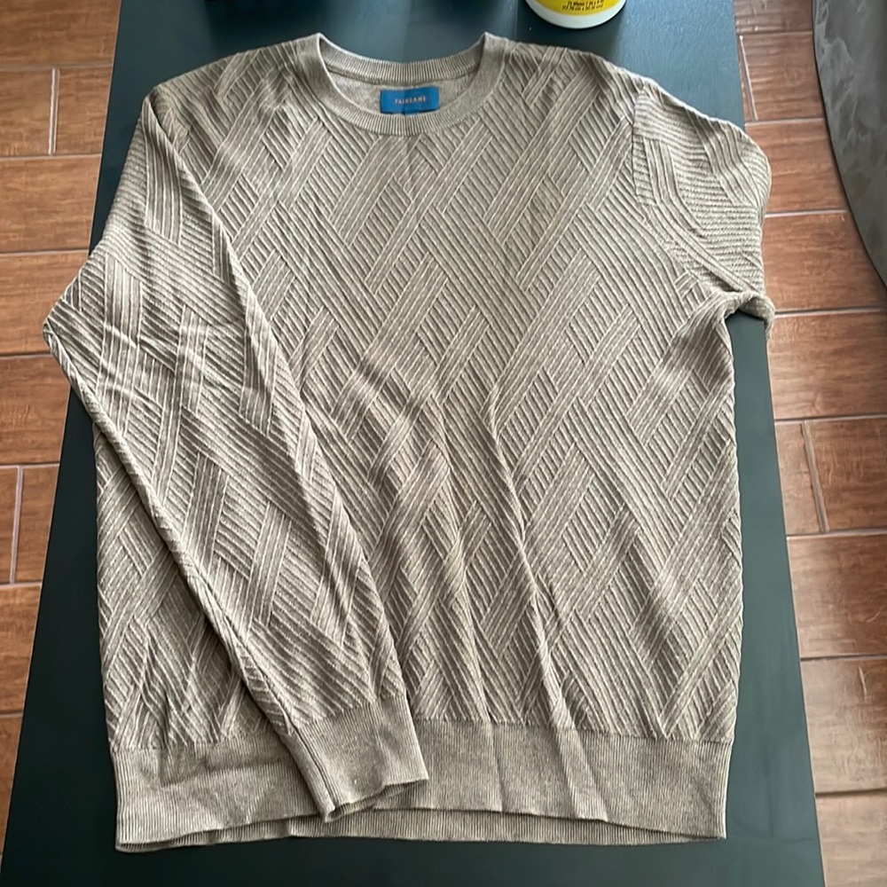 Khaki/brown Fairlane sweater